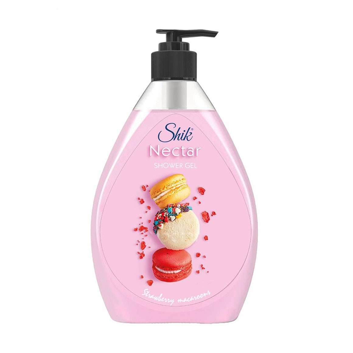 Гель для душу Shik Nectar Strawberry Macaroons, 900 г